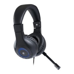 BIGBEN Casque PC filaire jack 3.5 mm avec micro - Noir