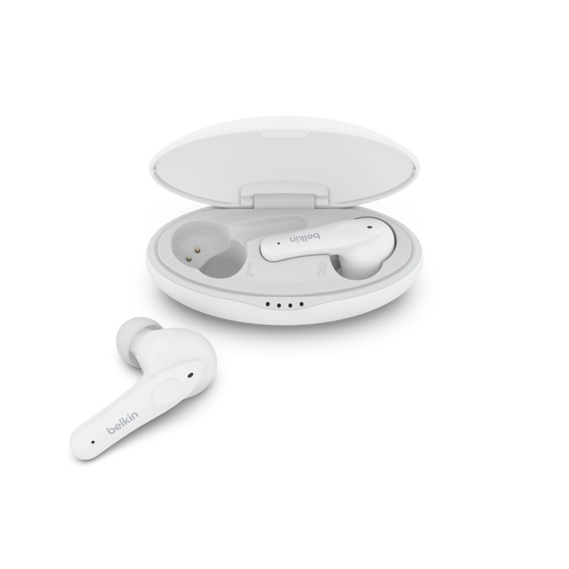 Belkin Ecouteurs pour Enfants Protection 85 db Soundform Nano (Blanc)