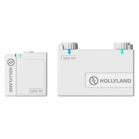 HOLLYLAND LARK 150 Blanc Solo - Kit 1 transmetteur + 1 récepteur