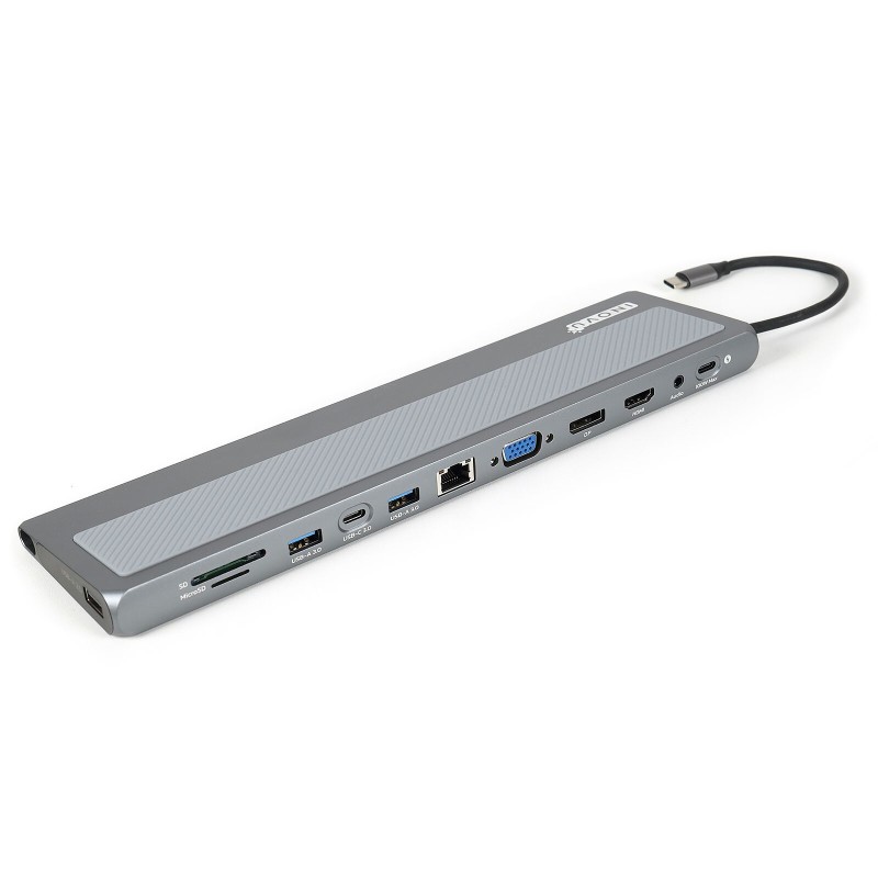 INOVU Station d'accueil USB-C 12 en 1