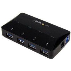 StarTech.com Hub USB 3.0 à 4 ports avec port dédié à la charge