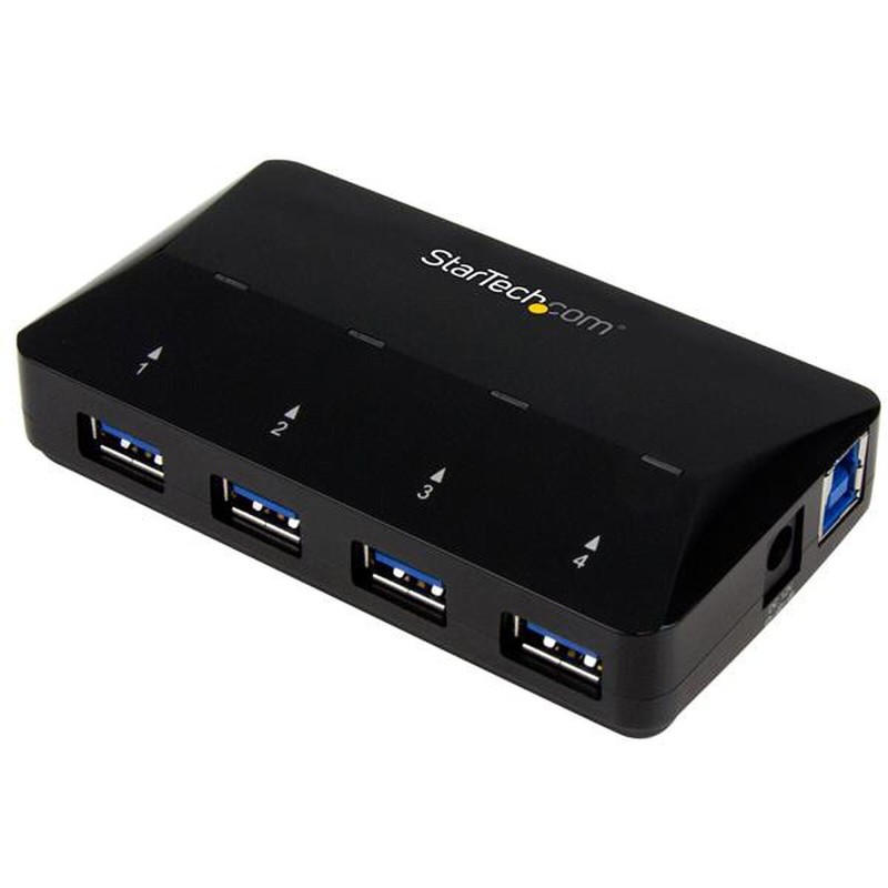 StarTech.com Hub USB 3.0 à 4 ports avec port dédié à la charge