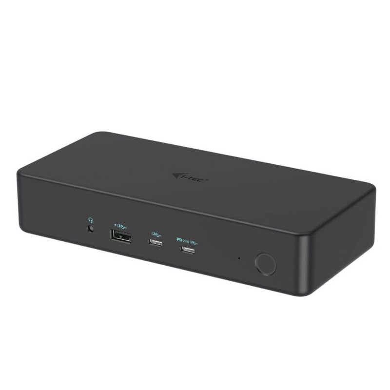 i-tec USB 3.0/USB-C/Thunderbolt 3 Professional Dual 4K Display Docking Station Gen 2 + Power Delivery 100W