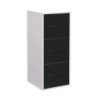 Classeur de bureau 3t ds Noir