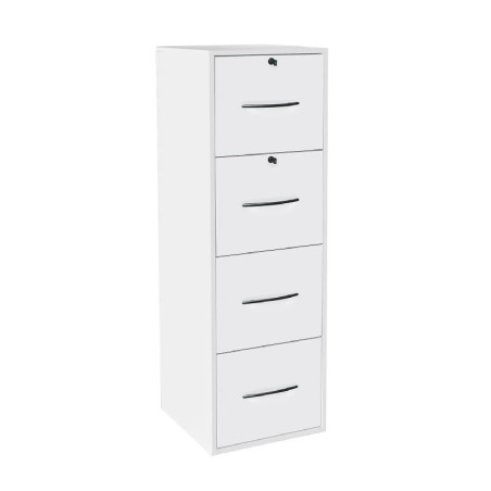 Classeur de bureau 4t ds blanc-blanc