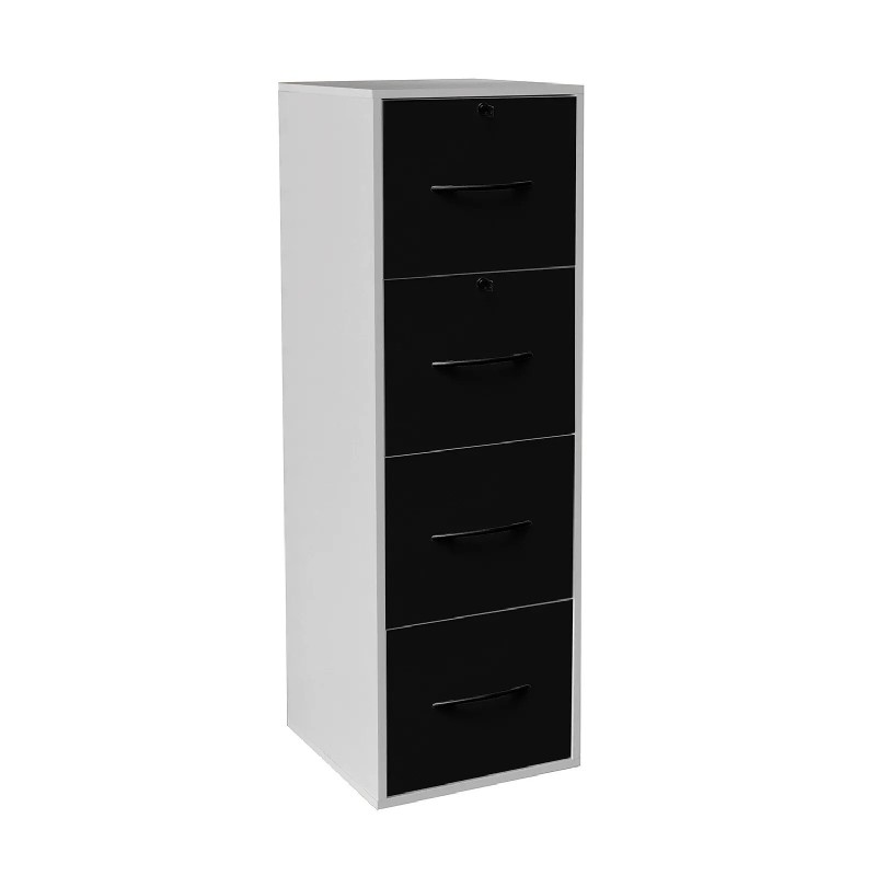 Classeur de bureau 4t ds Noir