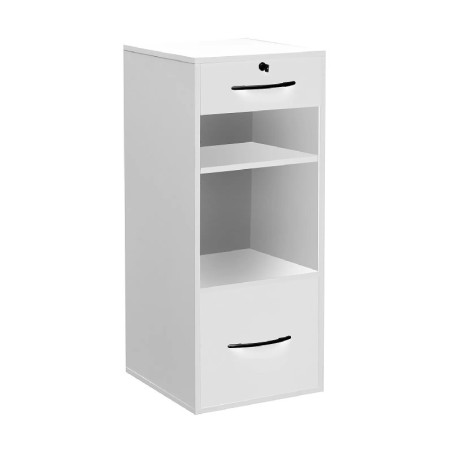 Classeur de bureau multifonctions blan-blanc