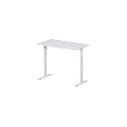 MTinternational Bureau électrique blanc (140x80cm) (MT7TE14080-BLC)