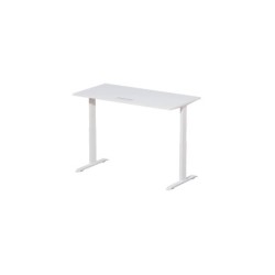 MTinternational Bureau électrique blanc (160x80cm) (MT7TE16080-BLC)