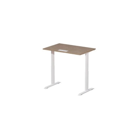 MTinternational Bureau électrique blanc noyer (120x80cm) (MT7TE12080-ND)