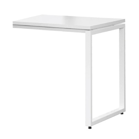 Retour de bureau Blanc MT1 Elégance L80xP60 Blanc