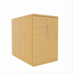 VINCO Caisson tower hauteur bureau H.735cm x L.47 x P.80 chêne clair