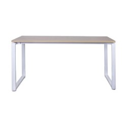 Bureau Blanc MT1 Elégance L140xP67 Hêtre et Blanc