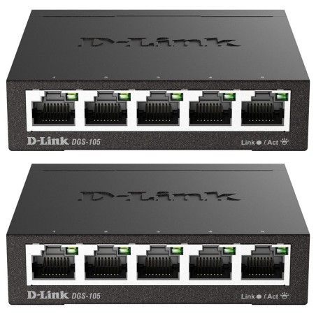 D-Link DGS-105 x2