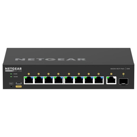 Netgear M4250-9G1F-PoE+