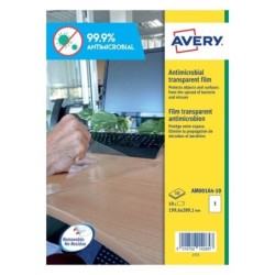 Avery 10 Films Antimicrobiens 1996 x 2891 mm (AM001A4-10)