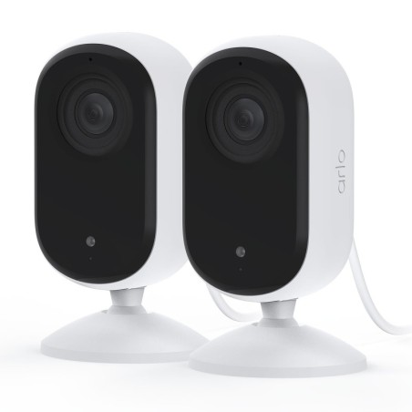 Arlo Essential 2K Indoor - Blanc (x 2)