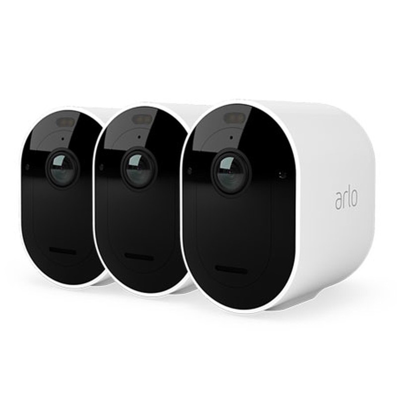 Arlo Pro 5 Spotlight - Pack 3 Caméras - Blanc (VMC4360P)