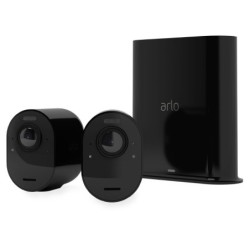 Arlo Ultra 2 Security System 2 Camera Kit - Noir (VMS5240B)