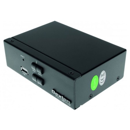 Commutateur KVM 2 ports (USB + HDMI + Jack)