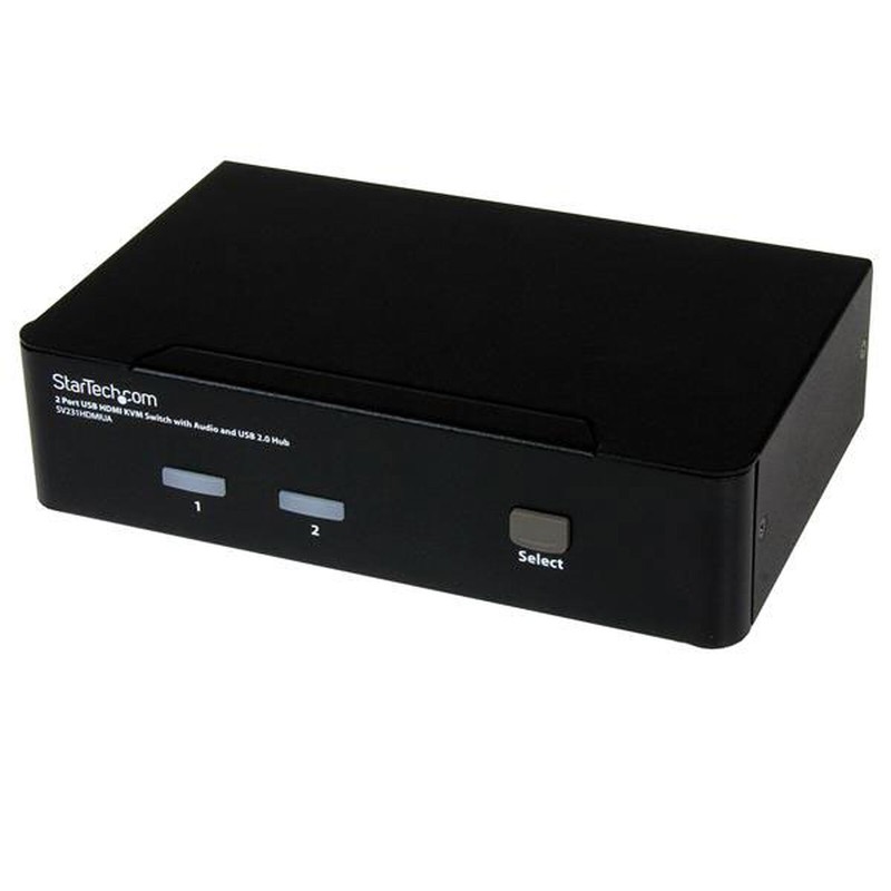 StarTech.com KVM switch écran clavier souris 2 ports HDMI USB et Audio