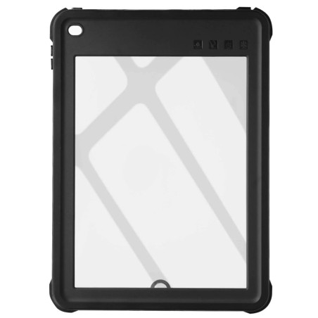 Redpepper Coque Intégrale pour iPad Air  iPad 5 et 6 Waterproof IP68 Contour Noir