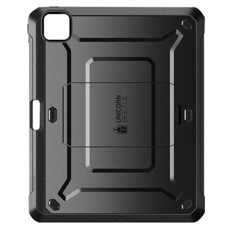 Supcase Coque Intégrale pour iPad Pro 12.9 Antichoc avec Béquille Noir