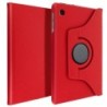 Akashi Etui Folio Rotatif 360° Galaxy Tab A8 10.5" Rouge