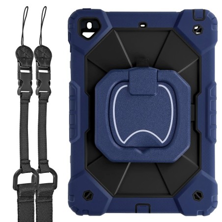 Avizar Coque antichoc pour iPad Air et Air 2 Poignée Support Rotative Bleu Roi