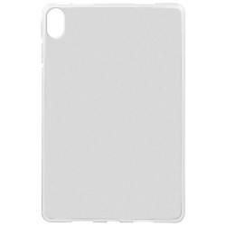 Avizar Coque pour Huawei MatePad 11 2023 Silicone Flexible Fine et Légère Blanc Givré