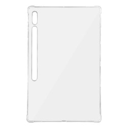 Avizar Coque pour Samsung Galaxy Tab S8 Ultra Silicone Gel avec Coins Renforcés Transparent