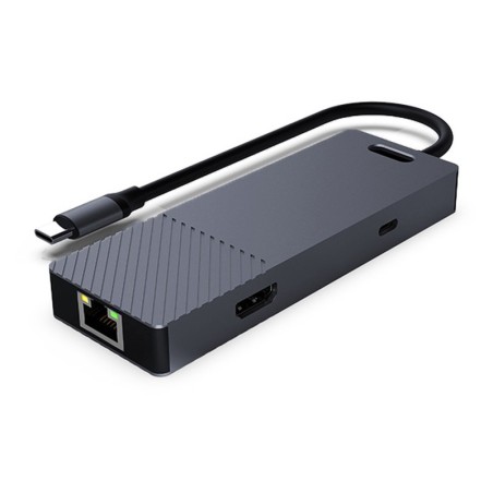 INOVU Station d'accueil USB-C 6 en 1 (HDMI/USB/Ethernet)