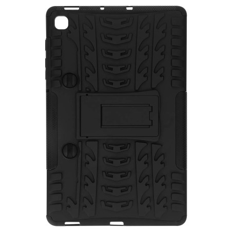 Avizar Coque Samsung Tab S6 Lite 2024 2022 et 2020 Bi-matière Béquille Support Noir