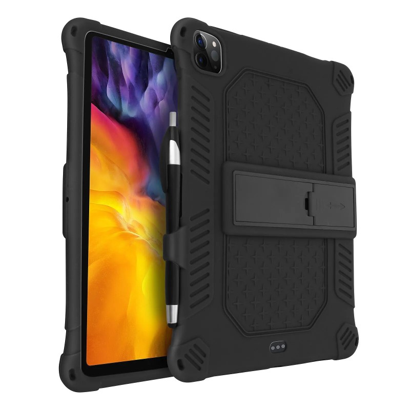 Avizar Coque Support Bandoulière noir pour iPad Pro 11 et Air 2022 2020