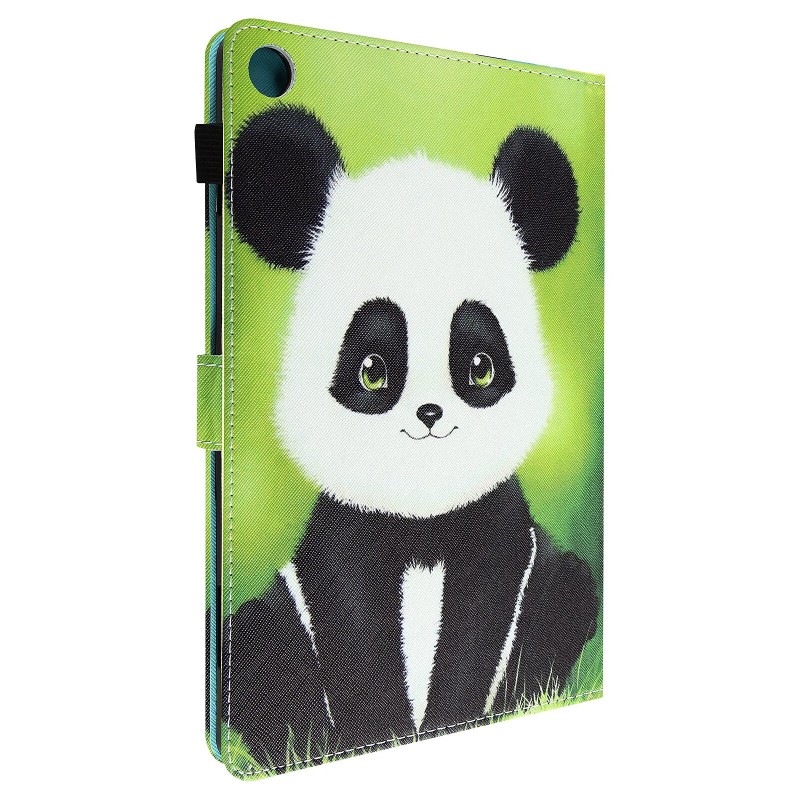 Avizar Étui pour Lenovo Tab M10 Gen 3 Portefeuille avec Design Panda