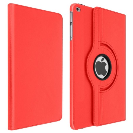 Avizar Étui avec Fonction Support Rotatif 360° Housse rouge iPad Mini 4 / 5