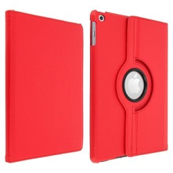 Avizar Etui folio multipositions rouge Apple iPad 5 / 6 / Air - Support orientable 360°