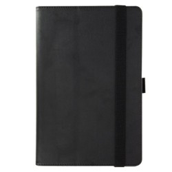 Avizar Étui folio pour Honor Pad X8 Lite et Pad X8 Porte cartes Support effet satiné Noir