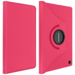 Avizar Étui Galaxy Tab A7 10.4 2020 Housse Fonction Support Rotatif 360° Fuschia