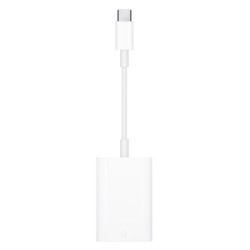 Apple Adaptateur USB-C vers Lecteur SD (Blanc)