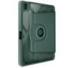 Avizar Étui pour iPad Air 13 2024 Clapet Support Rotatif avec Protège Caméra Vert Foncé