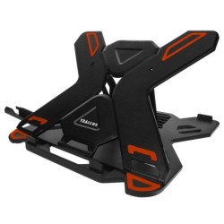 Avizar Support ordinateur portable Tablette Pliable et Angles réglables Noir et orange