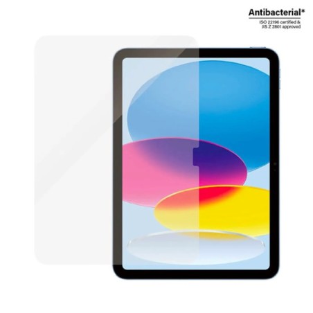 PanzerGlass Verre de protection compatible iPad 10.9" (2022 - 10th gen) Ultra-Wide Fit Clear