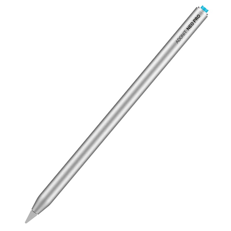 Adonit Stylet tactile Haute Précision Charge Magnétique iPad Neo Pro Argent