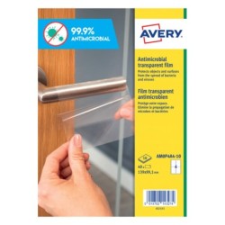 Avery 40 Films Antimicrobiens 139 x 99.1 mm (AM0P4A4-10)