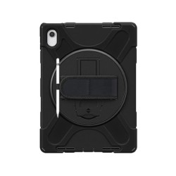 MW for Business Coque Securit Rotative compatible iPad 10.9 (2022 - 10th gen) Noir Polybag