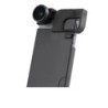 Olloclip 4-IN-1 LENS + QUICK FLIP CASE pour iPhone 5/5S/SE Gris/Noir