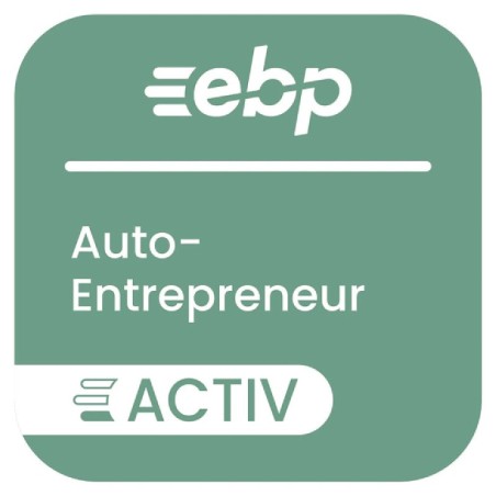 EBP Auto-Entrepreneur ACTIV - Gamme Eco - 1 utilisateur - Licence 1 an - A télécharger