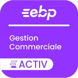 EBP Gestion Commerciale ACTIV + Service Privilège - Licence 1 an - 1 poste - A télécharger