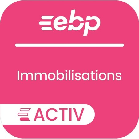 EBP Immobilisations Activ Gamme Eco - Licence 1 an - 1 poste - A télécharger